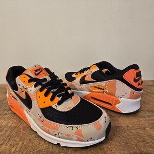 Nike Air Max 90 PRM Orange Camo Pack Men’s 13 NWOB